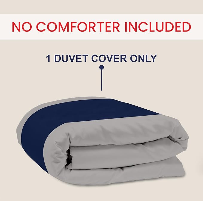 Kotton Culture 1 Pc King Size Duvet Cover Only -100% Egyptian Cotton 600 Thread - Image 2