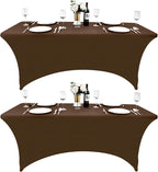 2-Pack 4ft Spandex Table Covers by Unknown