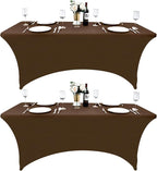 2-Pack 8ft Spandex Table Covers by Unknown