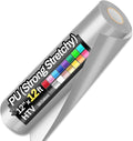 Sooez 12" x 12ft Heat Transfer Vinyl Rolls, Strong Stretchy HTV Silver by Sooez