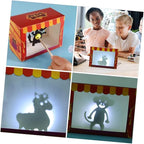 YARNOW 2Set DIY Puppet Theater Craft Interactive Shadow Puppets Kit - Image 3