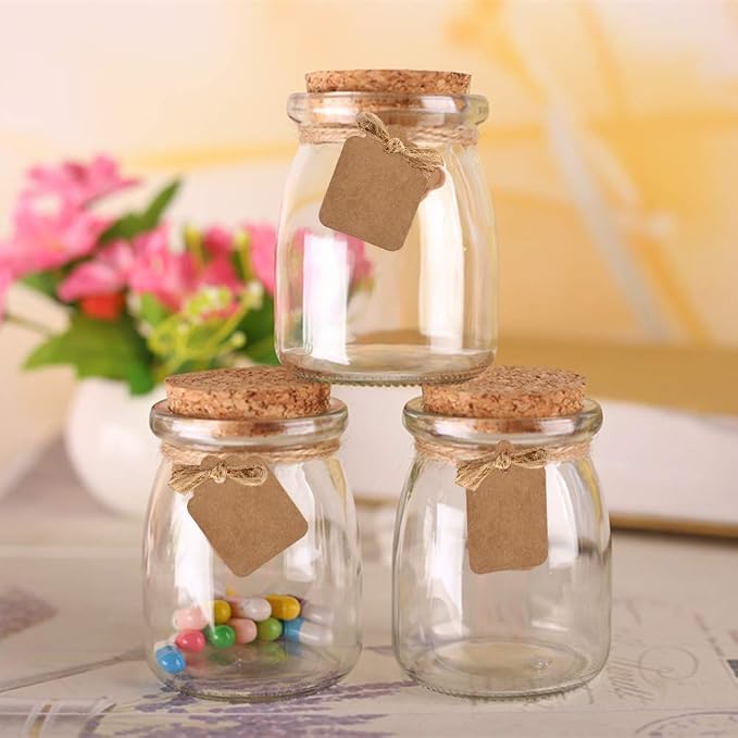 30Pcs Small Glass Jars with Lids，3.4 oz Small Glass Potion Bottles | Small Jars - Image 6