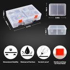ALCYON 1600+ Baseball Card Storage Box, Sports Cards Holder Organizer Hard - Image 5