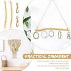2Pcs 15inch Driftwood Wall Hanging Jewelry Hanger, Natural Driftwood Decorative - Image 9