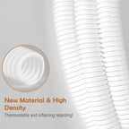 ZhiYo 20FT 1/4” Wire Loom Split Tubing Auto Wire Conduit Flexible Cover | High - Image 4