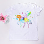 Tie Dye Heat Transfer Vinyl 12 x 10 Inch, Rainbow Color Patterned HTV Transfer - Image 4