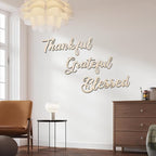 3 Pcs Thankful Grateful Blessed Wall Signs Thankful Grateful Blessed Signs - Image 6