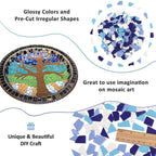 Youway Style Blue Glass Mosaic Tiles - Image 8