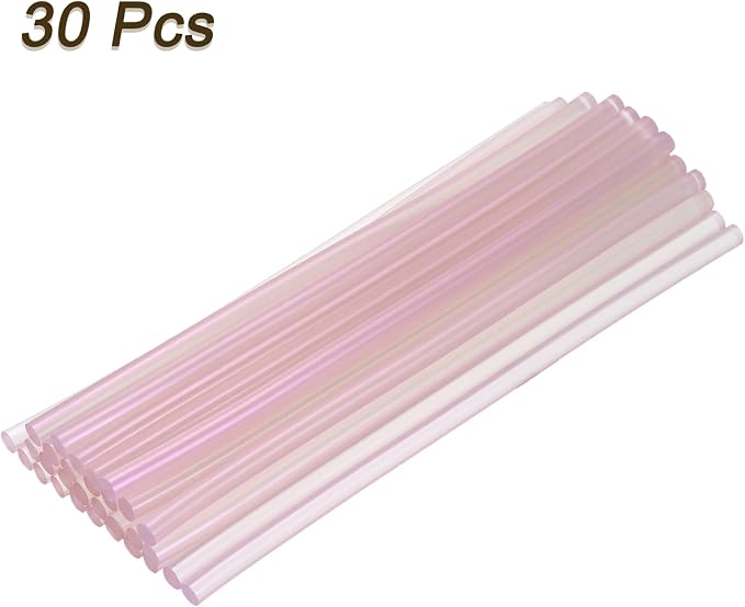 uxcell 30pcs 7mm x 200mm Mini Hot Glue Sticks - Image 3