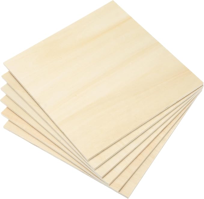 PATIKIL 24x24x1/4 Basswood Sheets by PATIKIL