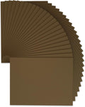 9 x 12 Inch Brown Foam Sheets Crafts, 2mm Thick. 25 Pack Premium Brown Foam by Do%C2%B2ping
