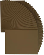 9 x 12 Inch Brown Foam Sheets Crafts, 2mm Thick. 25 Pack Premium Brown Foam by Do%C2%B2ping