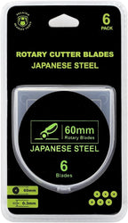 HEADLEY TOOLS 60mm Rotary Cutter Blades 10 Pack Fits Olfa, Replacement Rotary - Image 7