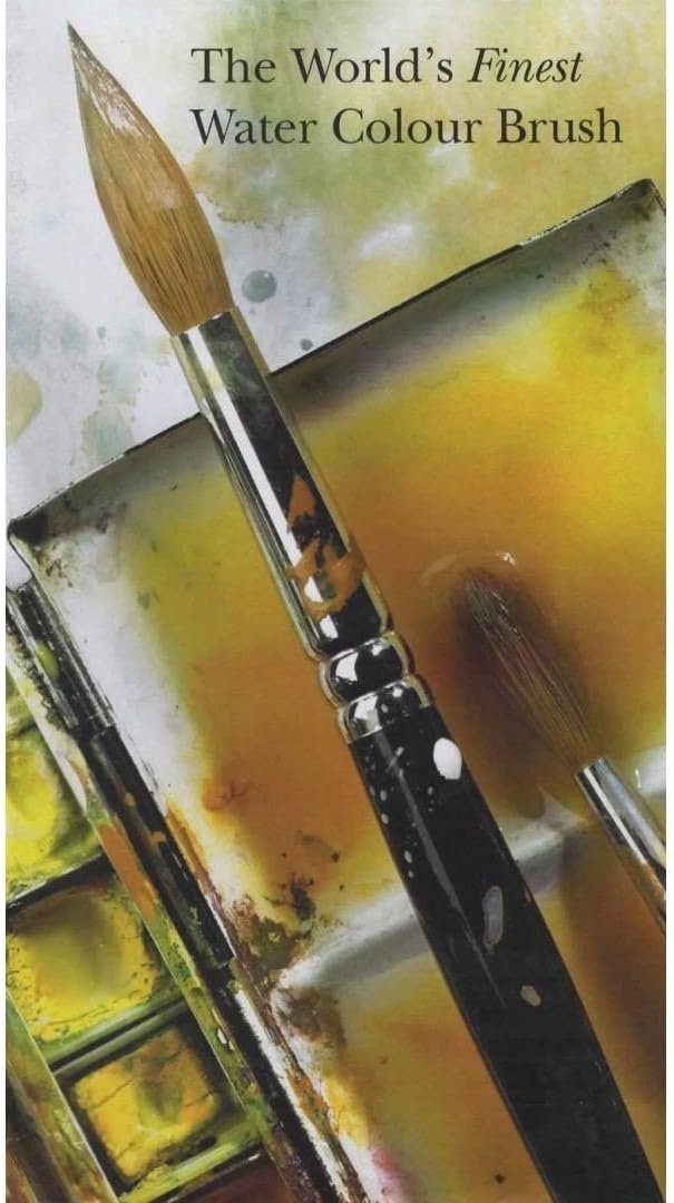 Winsor & Newton Series 7 Kolinsky Sable Brush, Round SH #2 - Image 4