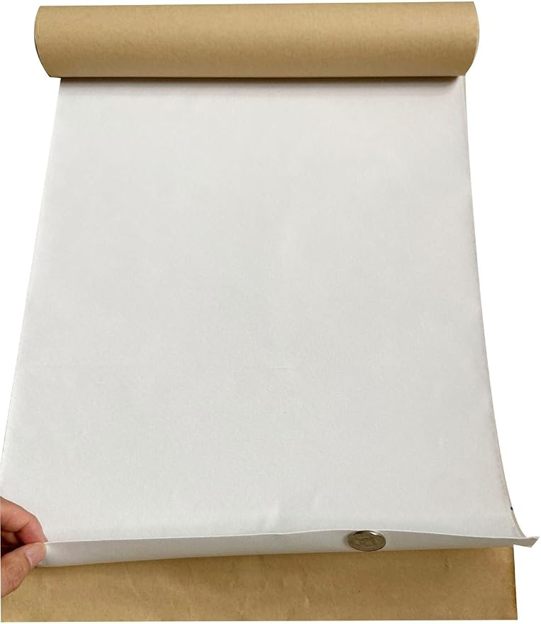 Adhesive Off White Velvet Felt Fabric Liner - Image 2