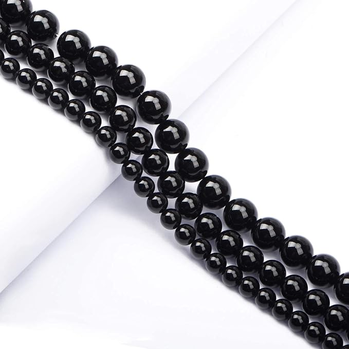 AD Beads Natural Gemstone Round Loose Beads 15" - Image 4