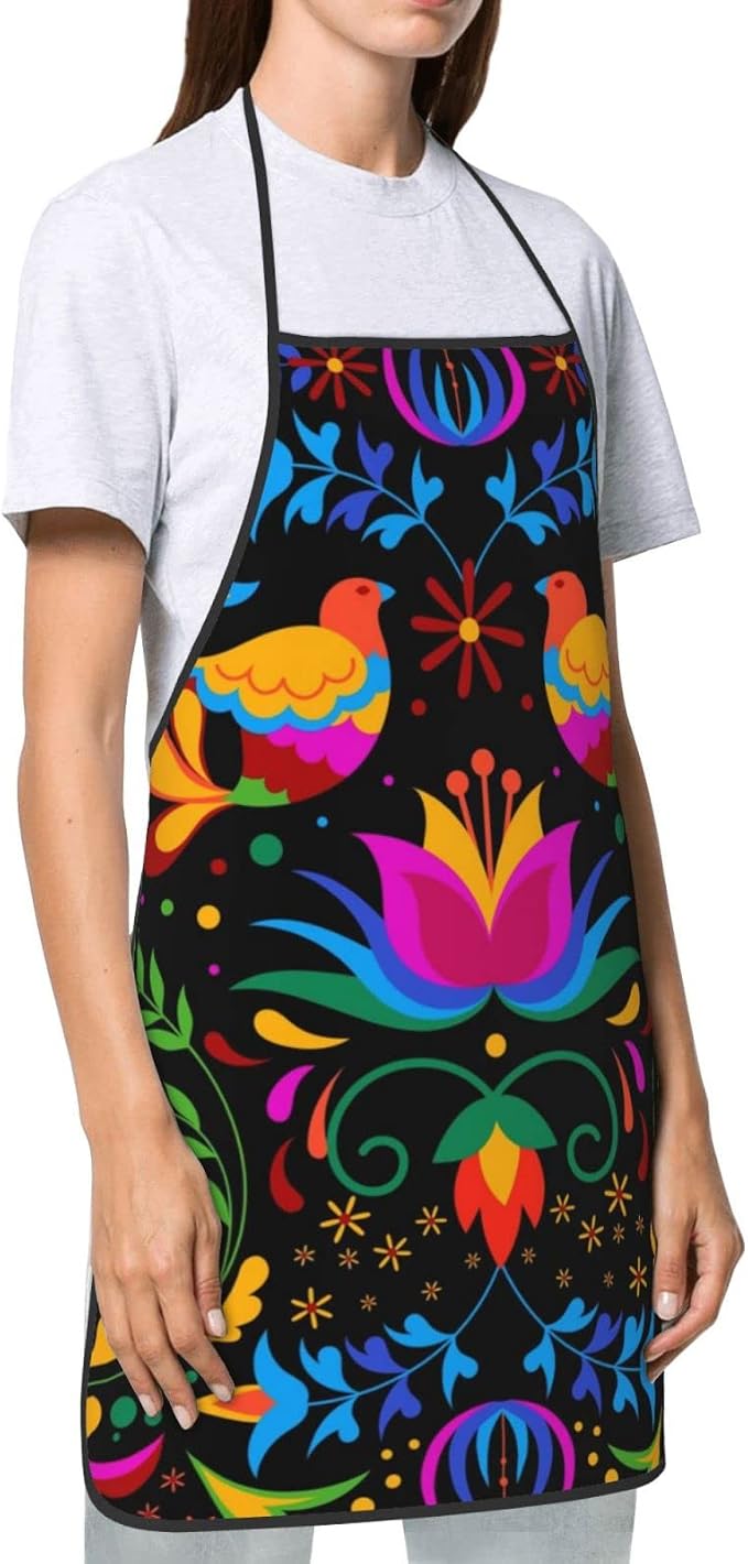 Apron Cooking Chef Work Shop Women Men Baking Decorations Painting Bbq Grilling - Image 4