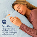 Body Pillowcases Set of 2-20x54 Long Body Pillow Case - Image 5