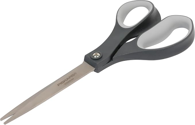 Fiskars 8" Everyday Titanium SoftGrip All Purpose Scissors, Arts & Crafts - Image 10