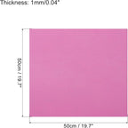 MECCANIXITY EVA Foam Sheets Rose Red 19.7 Inch x 19.7 Inch 1mm Thick Crafts - Image 2