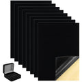 8 Pack Self Adhesive Felt Sheets, 8.27"x11.8" Black Sticky Back Felt Fabric by Unknown