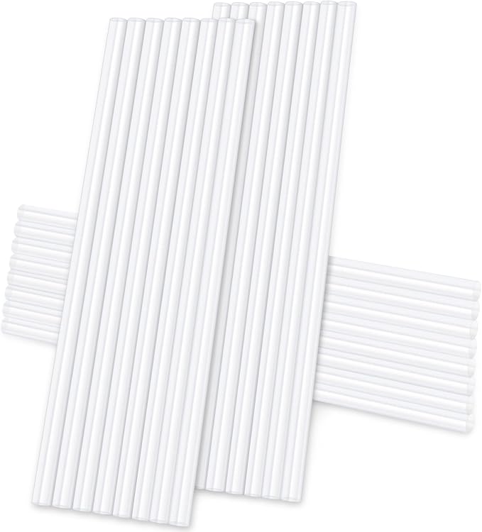 Clear EVA Hot Glue Sticks, All Temperature Adhesive Stick by Manarty