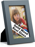 RPJC 4x6 Picture Frames Made of Solid Wood High Definition Glass by RPJC