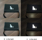 guangyintong Reflective Dark Grey Heat Transfer Vinyl HTV Rolls, Dark Grey HTV - Image 5