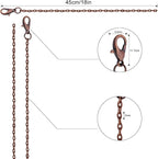 Lemonkey 24 Pack Necklace Chains Bulk - Image 2