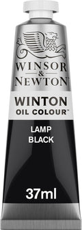 Winsor & Newton Winton Oil Color, 37ml Tube, Lamp Black by WinsorNewton