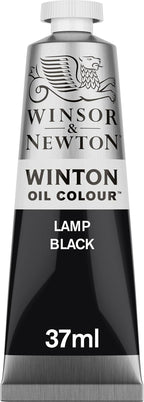 Winsor & Newton Winton Oil Color, 37ml Tube, Lamp Black by WinsorNewton