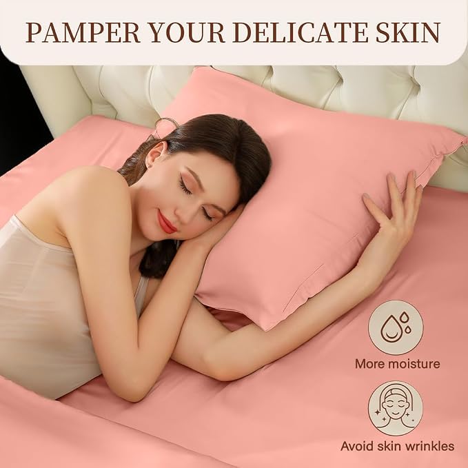 Mulberry Silk Pillowcase for Hair and Skin - Image 4