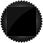 Glossy Black Permanent Vinyl for Cricut by LyaVinyl