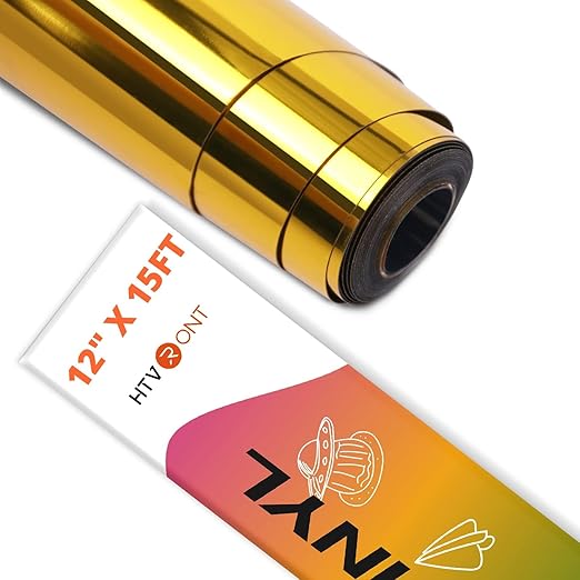 HTVRONT Gold Chrome Vinyl by HTVRONT