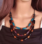 400Pcs Large Hole Wood Beads, BetterJonny Assorted Color Wooden Beads Hair - Image 2
