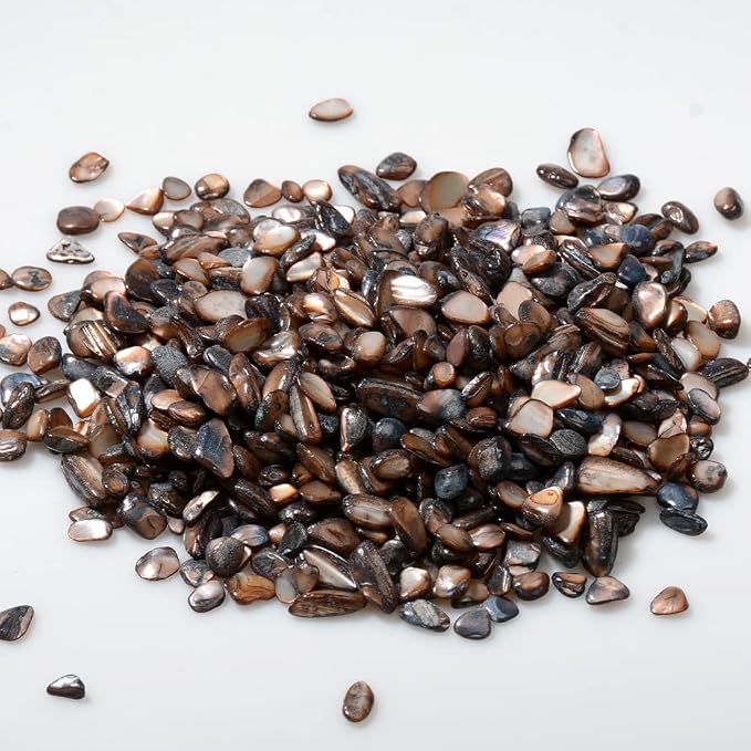 QICQDRAM Crushed Shells for Crafts About 2LB Small Natural Crushed Shells Bulk - Image 2