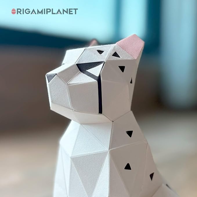 Leopard 3D Origami Paper Craft Kit, Creative Handmade Paper Sculpture Art - Image 4