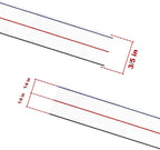 1/4" Seam Diagonal Seam Tapes - Image 2