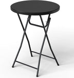 Folding Table, 32 Inch Foldable Cocktail Bar, High Top Round Folding Tables No by FoldingFurniture