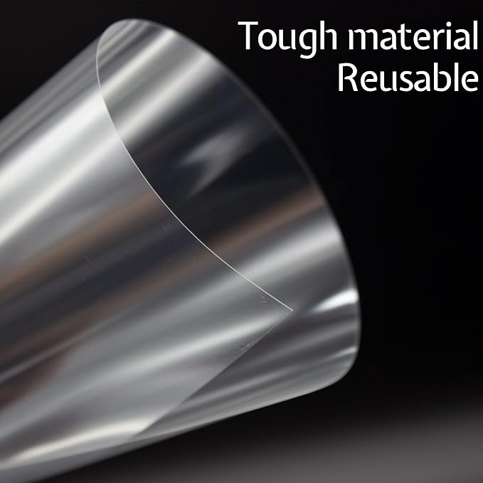 7.5Mil Blank Mylar Sheet, 12“ X 12” Clear Plastic Sheet, Stencil Plastic Sheets - Image 7