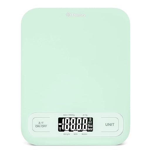 Etekcity Food Kitchen Scale, Digital Grams and Ounces, Large | Tare function by Etekcity