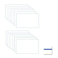 XLNT TECH Engraving Blank Materials ABS Double Color Plastic Sheet by MaterialsParts