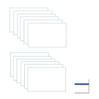 XLNT TECH Engraving Blank Materials ABS Double Color Plastic Sheet by MaterialsParts