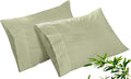 Royale Linen Cooling Pillow Cases Standard Size Set of 2-100% Rayon Derived by ROYALELINENS