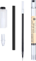 Chinco 24 Pieces 0.35 mm Black Gel Ink Pen Japanese Stationery Extra Fine - Image 6