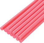 uxcell Mini Hot Glue Sticks for Glue Gun 7mm x 200mm Rose Red 12pcs by uxcell