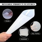 10 Pcs 10 Mil Blank Mylar Stencil Sheets, 12 x 12 Inches Templates Material - Image 3