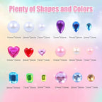 Gem Stickers for Kids Shiny Self Adhesive Stick On Rhinestones Jewel Diamond - Image 4