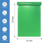 Fruit Green Heat Transfer Vinyl HTV Roll Matte PU 12" x 20 ft. | Easy to Cut - Image 2