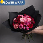 Black Wrapping Paper, Construction Paper Roll - Image 3